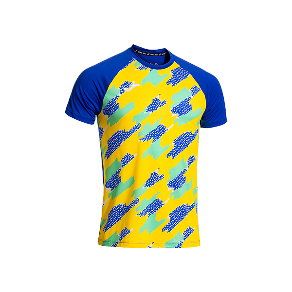 Camiseta Joma Hombre Trail Running Amarilla