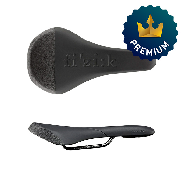 Sillín Fizik Gravita Alpaca X5 Black Matte