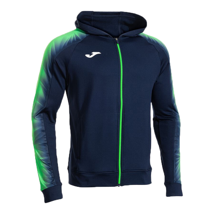 Chaqueta Joma Hombre Elite 11 Marino Verde Flúor