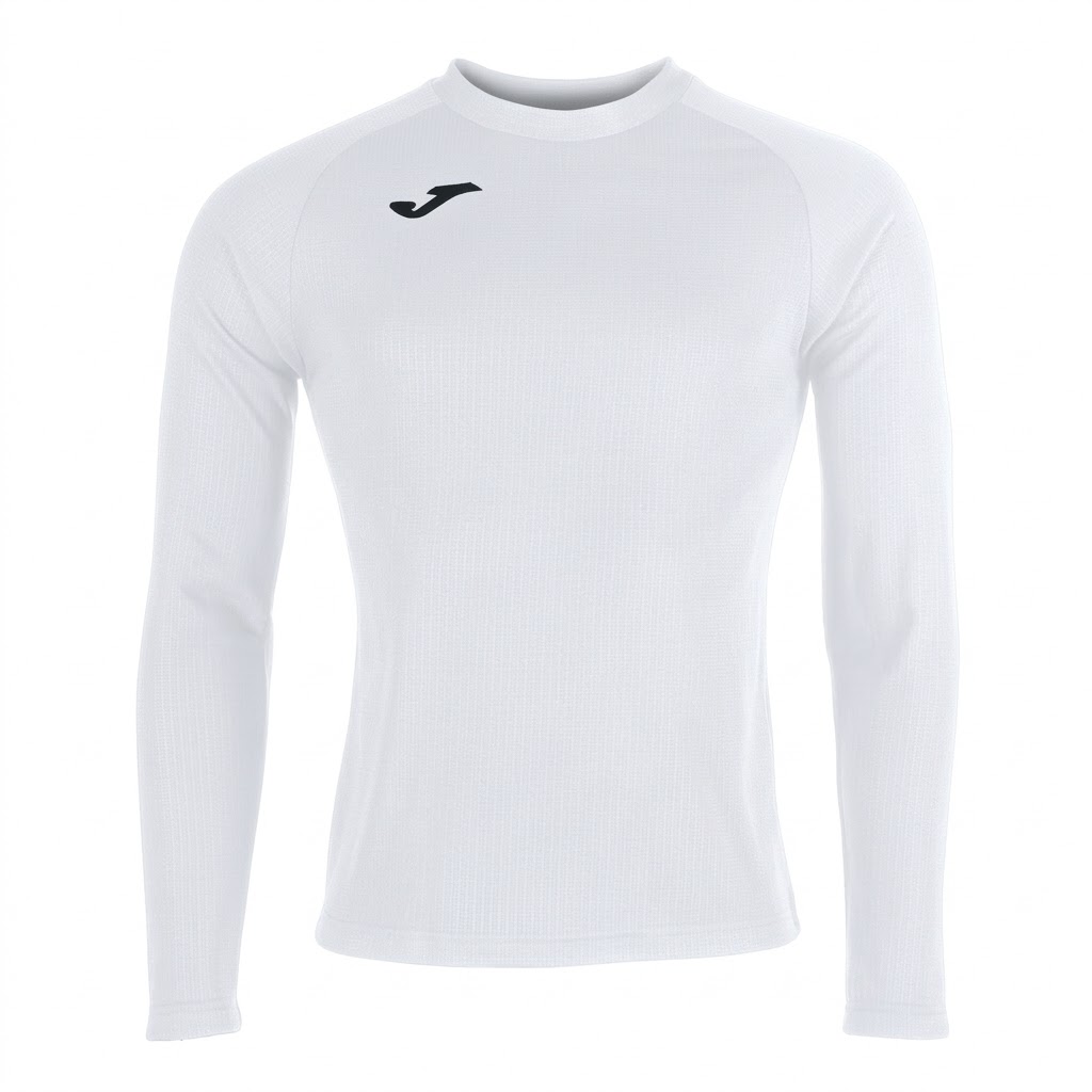 Camiseta Joma Hombre Brama Fleece Blanco