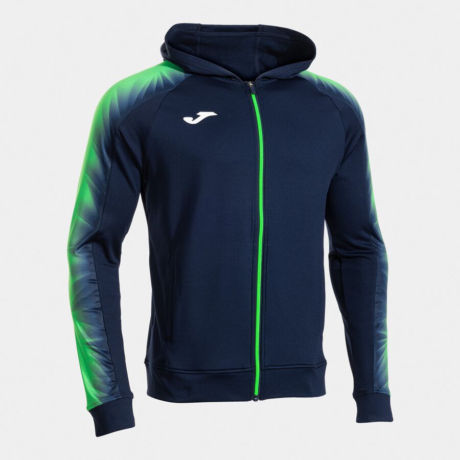 Chaqueta Joma Hombre Elite 11 Marino Verde FlĂșor