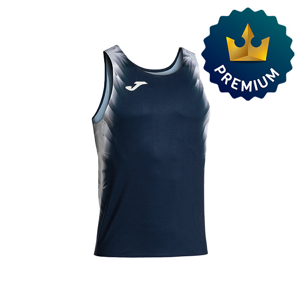 Camiseta Joma Hombre Tirantes Elite 11 Marino Blanco