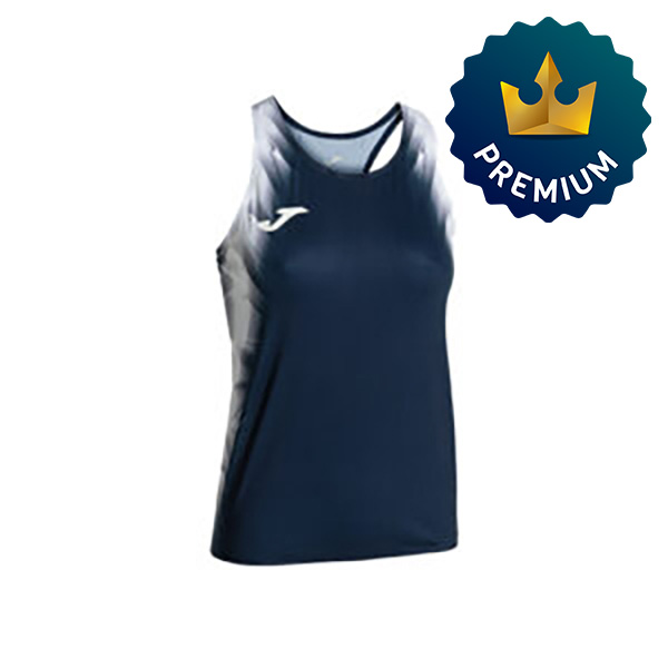 Camiseta Joma Mujer Tirantes Elite 11 Marino Blanco
