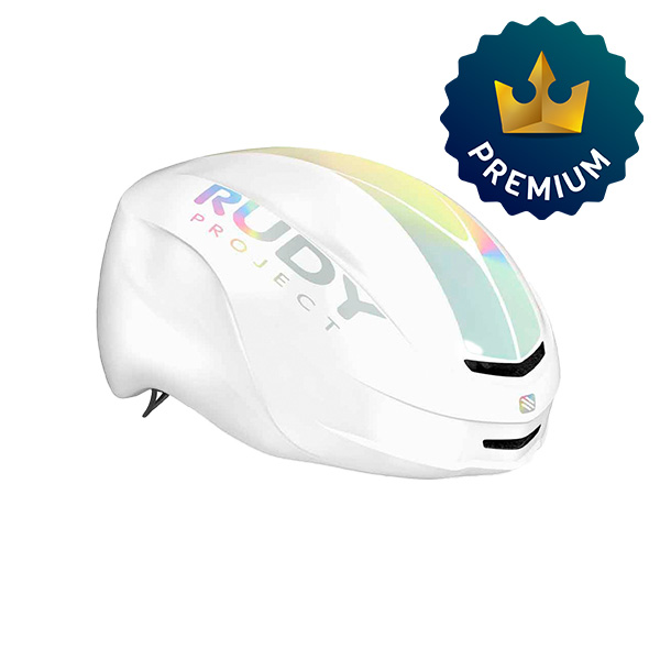 Casco Rudy Project Nytron Pro White Irisdiscent Matte