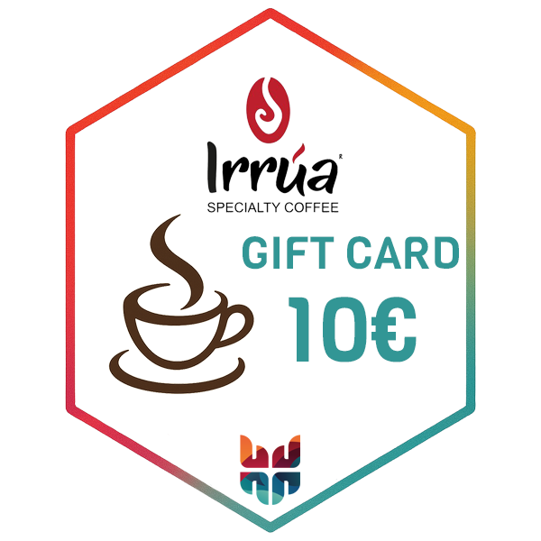 Gift-card de 10€ en Café Irrúa