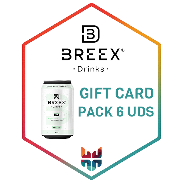 Gift-card - Pack 6 Cervezas IPA sin alcohol