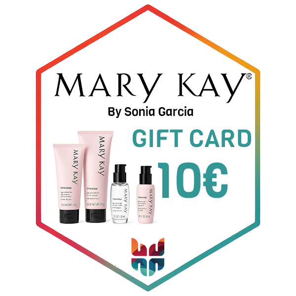 Gift-card de 10€ + Sesión de cuidado de piel en Mary Kay