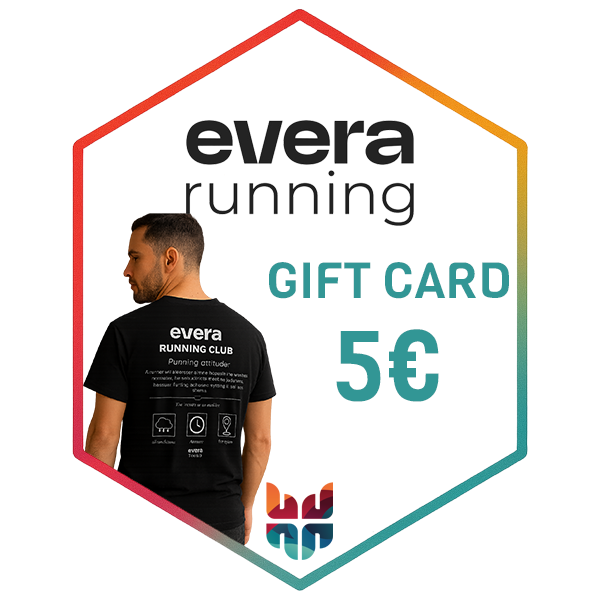 Gift-card de 5€ en Evera Running
