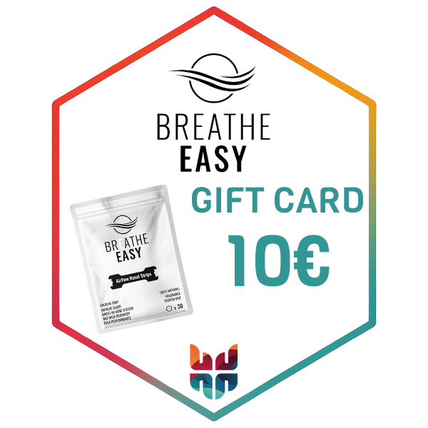 Gift-card de 10€ en Breathe Easy