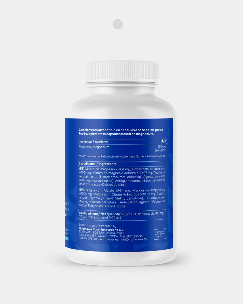 Triple Magnesio | 120 cápsulas - Imagen 3
