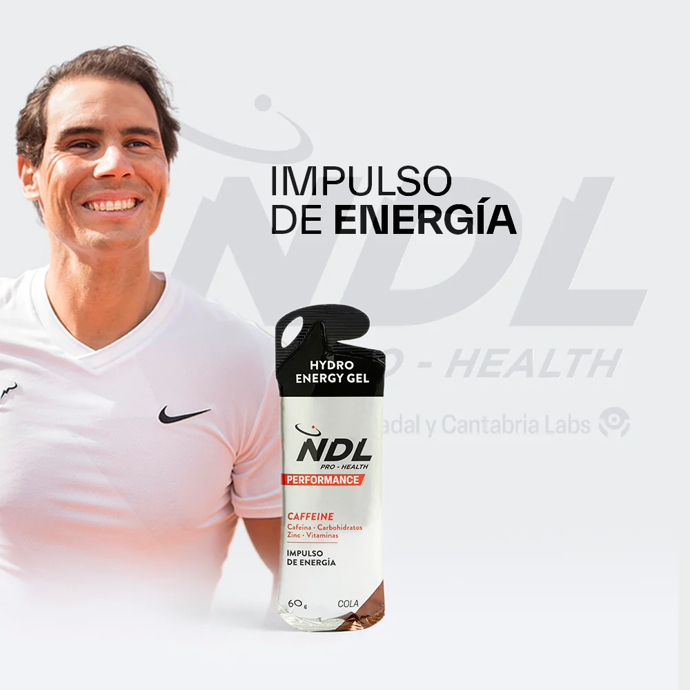 Gel Energético NDL con Cafeína Box 12uds - Imagen 3