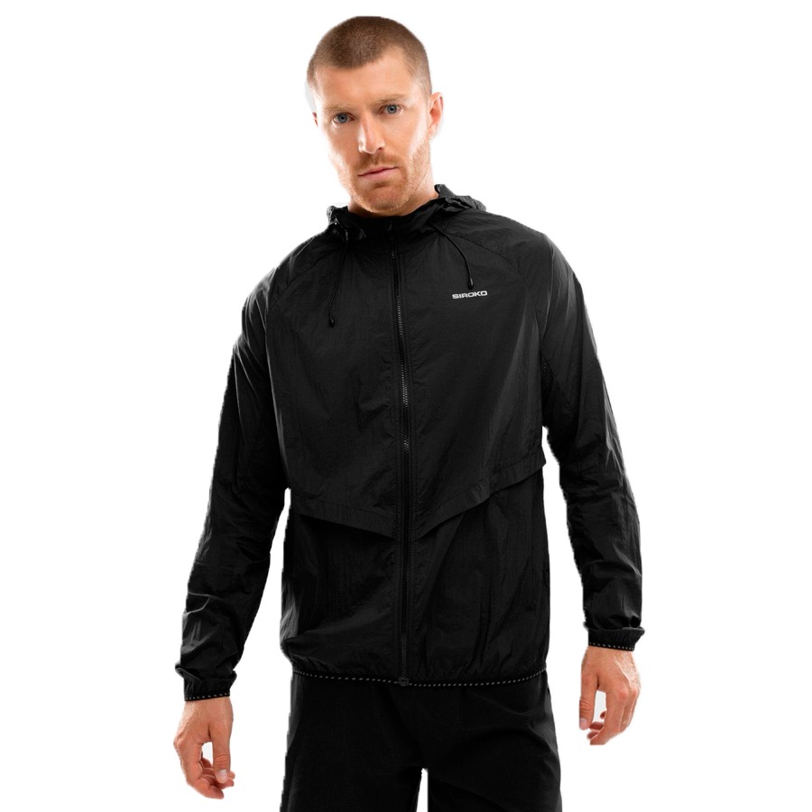Siroko - Chaqueta cortavientos running hombre